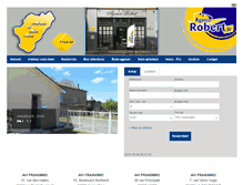 Tablet Screenshot of agence-robert.com